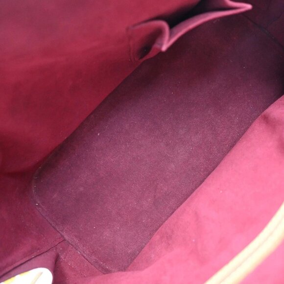 LOUIS VUITTON LV Logo Alma Hand Bag Monogram Multi Color White M92647 55EF967 - Picture 10 of 15